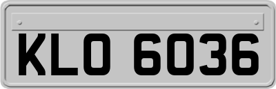 KLO6036