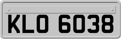 KLO6038