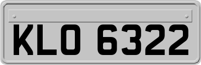 KLO6322