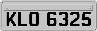 KLO6325
