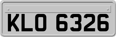 KLO6326