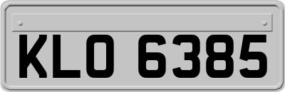 KLO6385