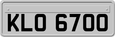 KLO6700