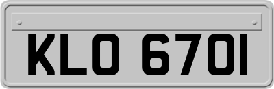 KLO6701