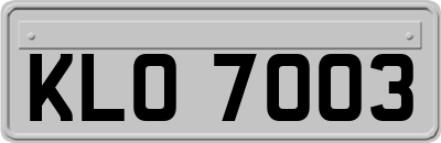 KLO7003