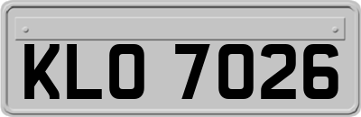 KLO7026