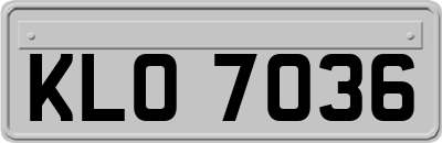 KLO7036