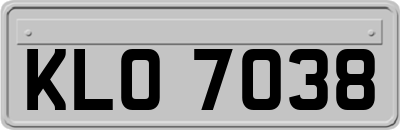 KLO7038