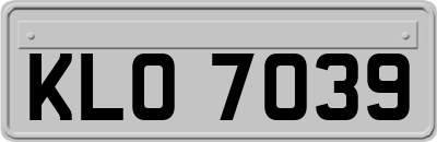 KLO7039