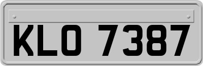KLO7387