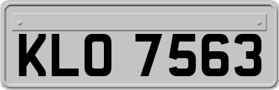 KLO7563