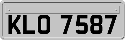 KLO7587