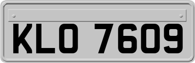 KLO7609