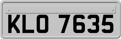 KLO7635