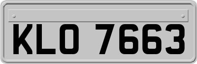 KLO7663