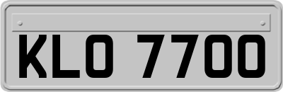 KLO7700