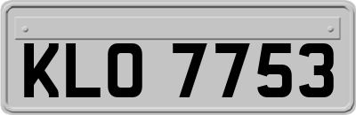 KLO7753