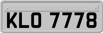 KLO7778