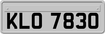 KLO7830