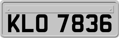 KLO7836