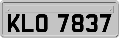 KLO7837