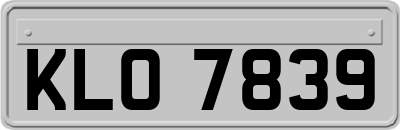 KLO7839