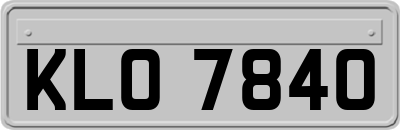 KLO7840
