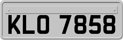 KLO7858