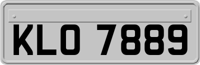KLO7889