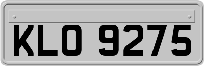 KLO9275