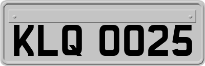 KLQ0025