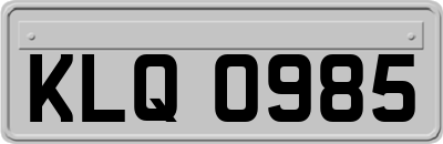 KLQ0985