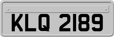 KLQ2189