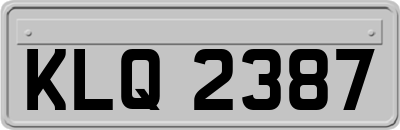KLQ2387