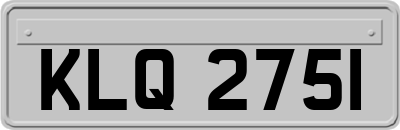 KLQ2751