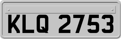 KLQ2753