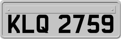 KLQ2759