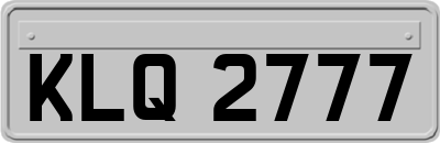 KLQ2777