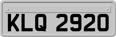 KLQ2920