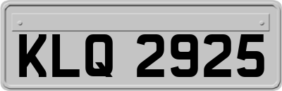 KLQ2925