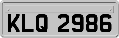 KLQ2986