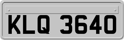 KLQ3640