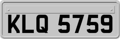 KLQ5759