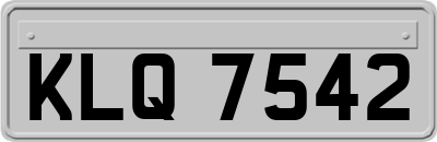 KLQ7542