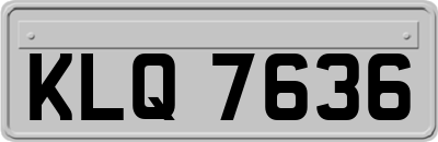 KLQ7636