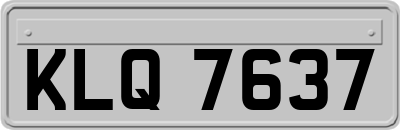 KLQ7637