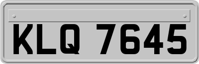 KLQ7645