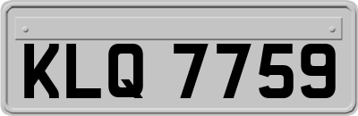 KLQ7759