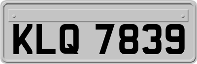 KLQ7839