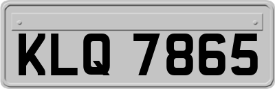 KLQ7865